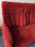 Tolles rotes Sofa - Zweisitzer mit motorischer Verstellung Brandenburg - Hohen Neuendorf Vorschau