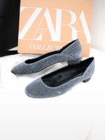 Zara Ballerinas inkl schönem Glitzer Look .. Neu Dortmund - Hörde Vorschau