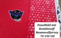 Panelbild mit Kombistoff Baumwolljersey 70×150 Nordrhein-Westfalen - Hagen Vorschau