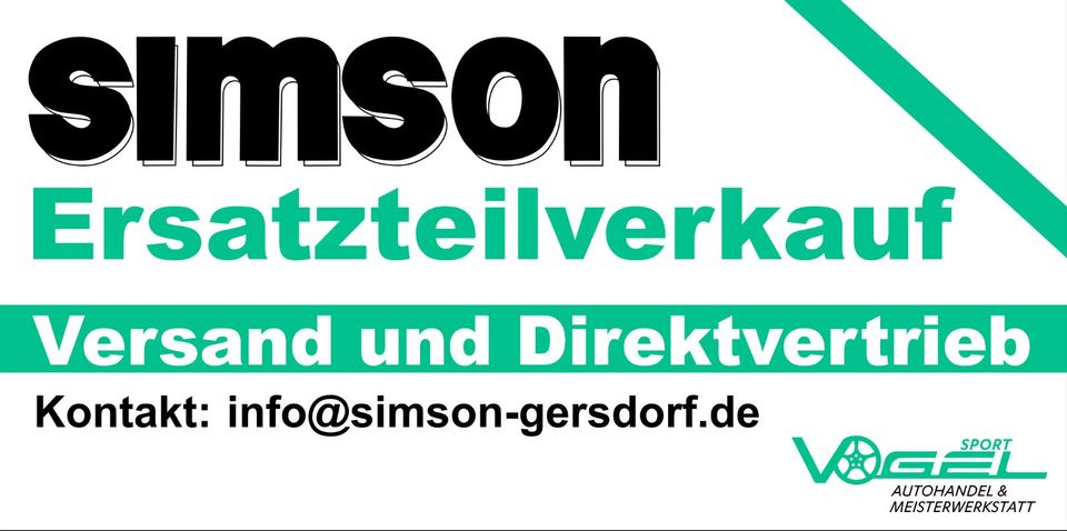Simson S50 S51 S70 usw. Auspuff, verchromt in Gersdorf