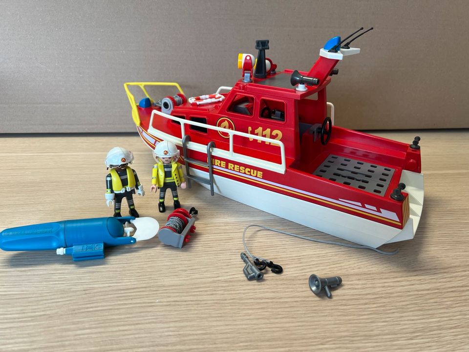 Playmobil 70147 Feuerlöschboot in Hude (Oldenburg)