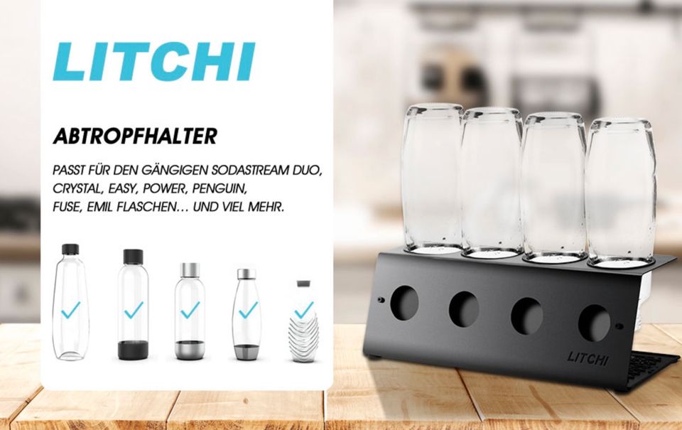 LITCHI Flaschenhalter Abtropfhalter / Gestell in Hamburg