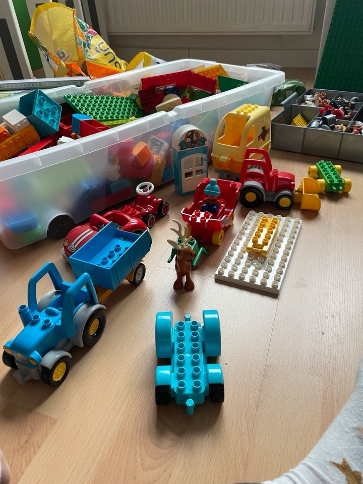 Lego Duplo viele Figuren, Autos, Tiere in Berlin