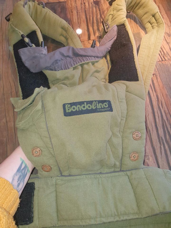 Babytrage / Bondolino / Hoppediz inkl Poncho in Wettringen