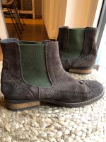 Wildleder Chelsea Boots Stiefeletten Schuhe Frankfurt am Main - Bornheim Vorschau
