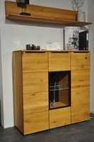 Ausstellungstück Highboard mit Regal Wildeiche massiv Nordrhein-Westfalen - Kleve Vorschau