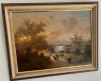 G.König (Günter Kessler) Ölgem. Romantische Landschaft 60 x 80 cm Bayern - Unterhaching Vorschau