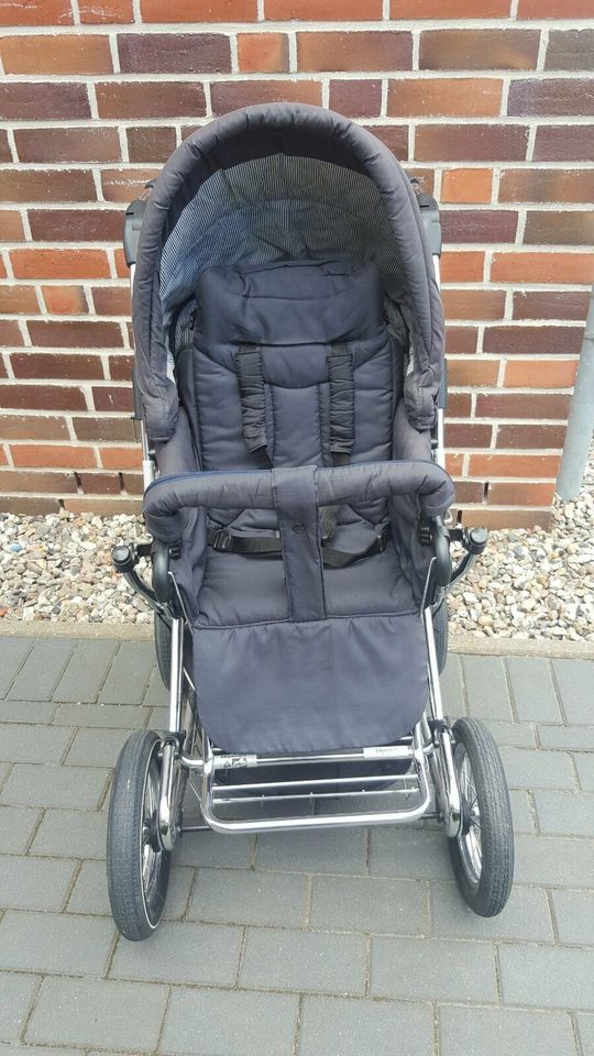 Teutonia Elegance Kinderwagen mit Hartschale + Sportwagenaufsatz in Altenholz