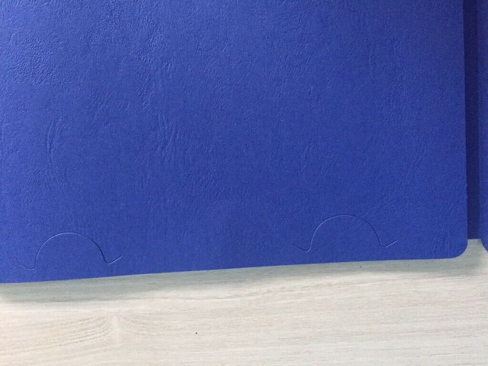Bewerbungsmappen Karton Pappe  blau neu ovp in Kronach