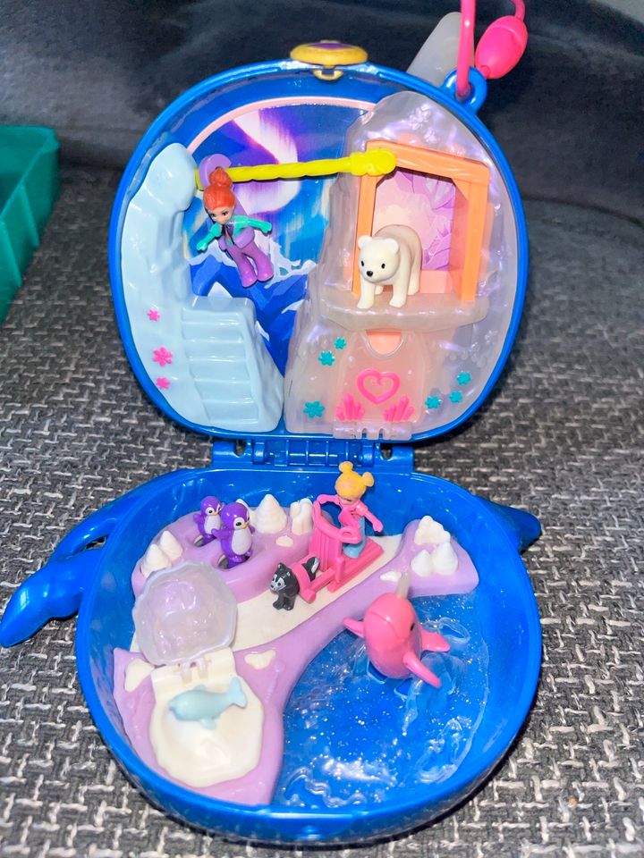 Polly Pocket Narwal-Eisspaß Schatulle in Langwedel