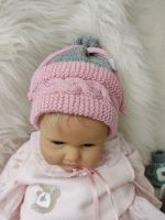 Babymütze gestrickt. Reine Handarbeit Bayern - Jandelsbrunn Vorschau