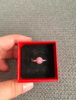 Echt Silber Ring mit Pink/Rosa Schmucksteinen Nordrhein-Westfalen - Hamm Vorschau