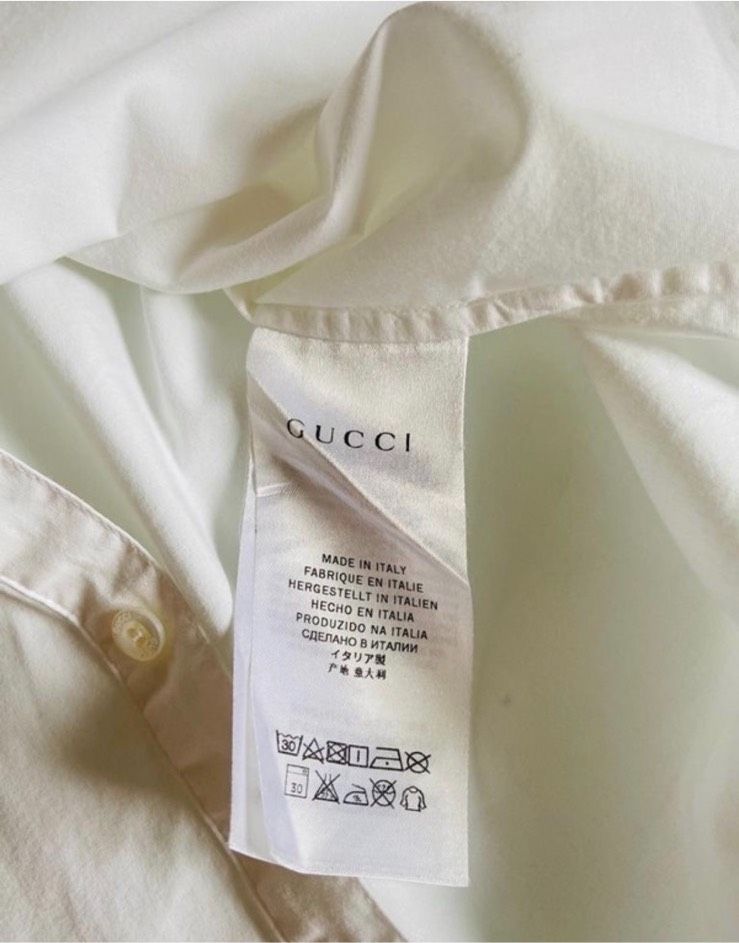 weisses edles Gucci Hemd *NEU* in Hamburg