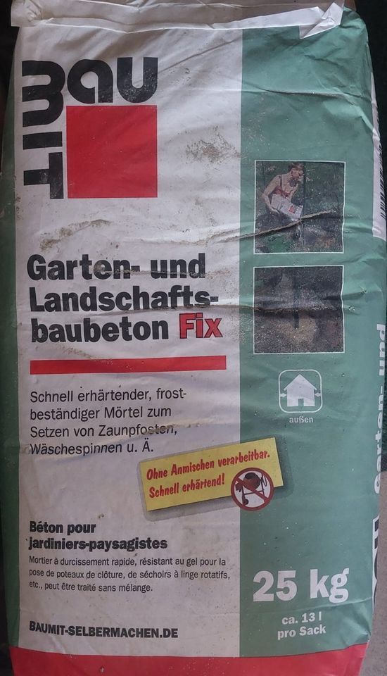 Garten und Landschaftsbaubeton Fix von BauMit, 25 kg in Brandenburg