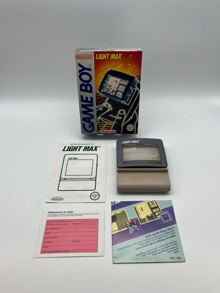 Nintendo Gameboy - Game Boy - light Max - OVP in Reiskirchen