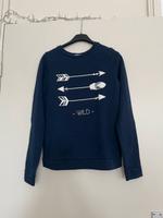 Pool umlodre Sweater Pulli crewneck blau mit Pfeilen München - Thalk.Obersendl.-Forsten-Fürstenr.-Solln Vorschau
