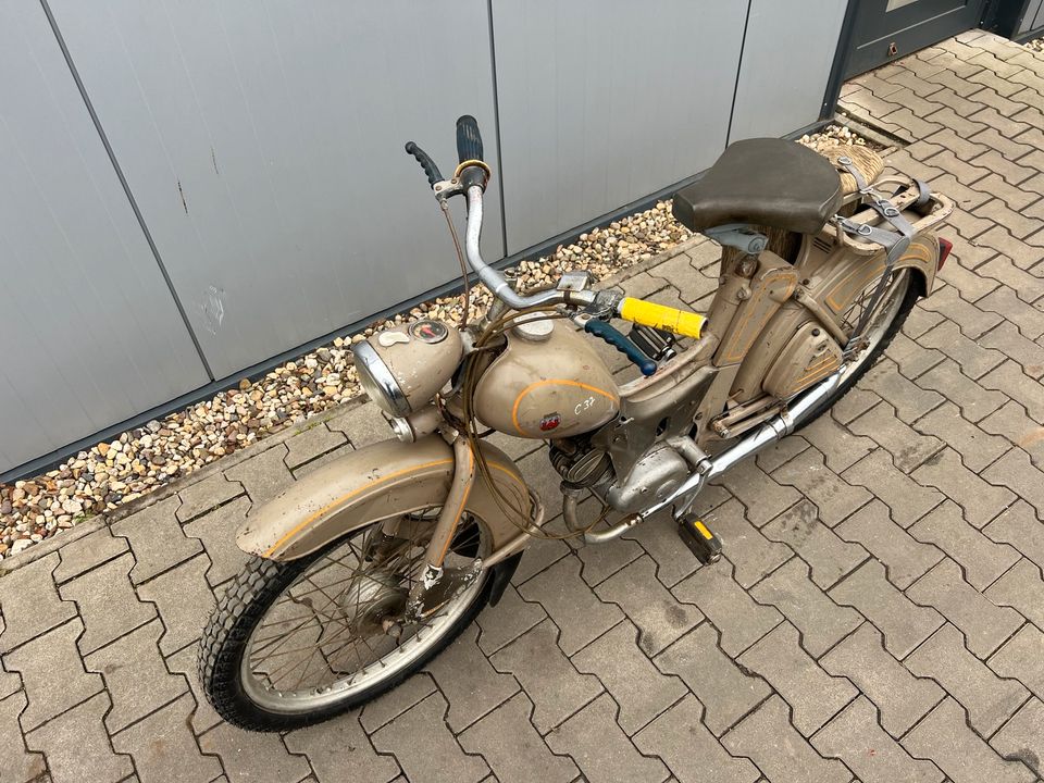 Simson SR2E SR2 SR 2 ORIGINAL Moped Mofa Roller DDR IFA C37 in Osterweddingen