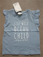 neues T-Shirt hellblau H&M Gr. 74 "stay wild ocean child" Baden-Württemberg - Bad Dürrheim Vorschau