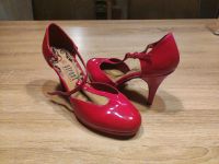 Damen Schuhe Große Größe 40 Lack rot Schnalle Absatz street Niedersachsen - Visselhövede Vorschau