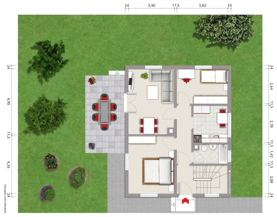 Zweifamilienhaus mit Ausbaupotential mit großem Garten in Besigheim