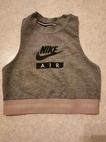 Nike Top Shirt Sport grau rosa Rose XS 34 bauchfrei crop cropped Bayern - Regensburg Vorschau