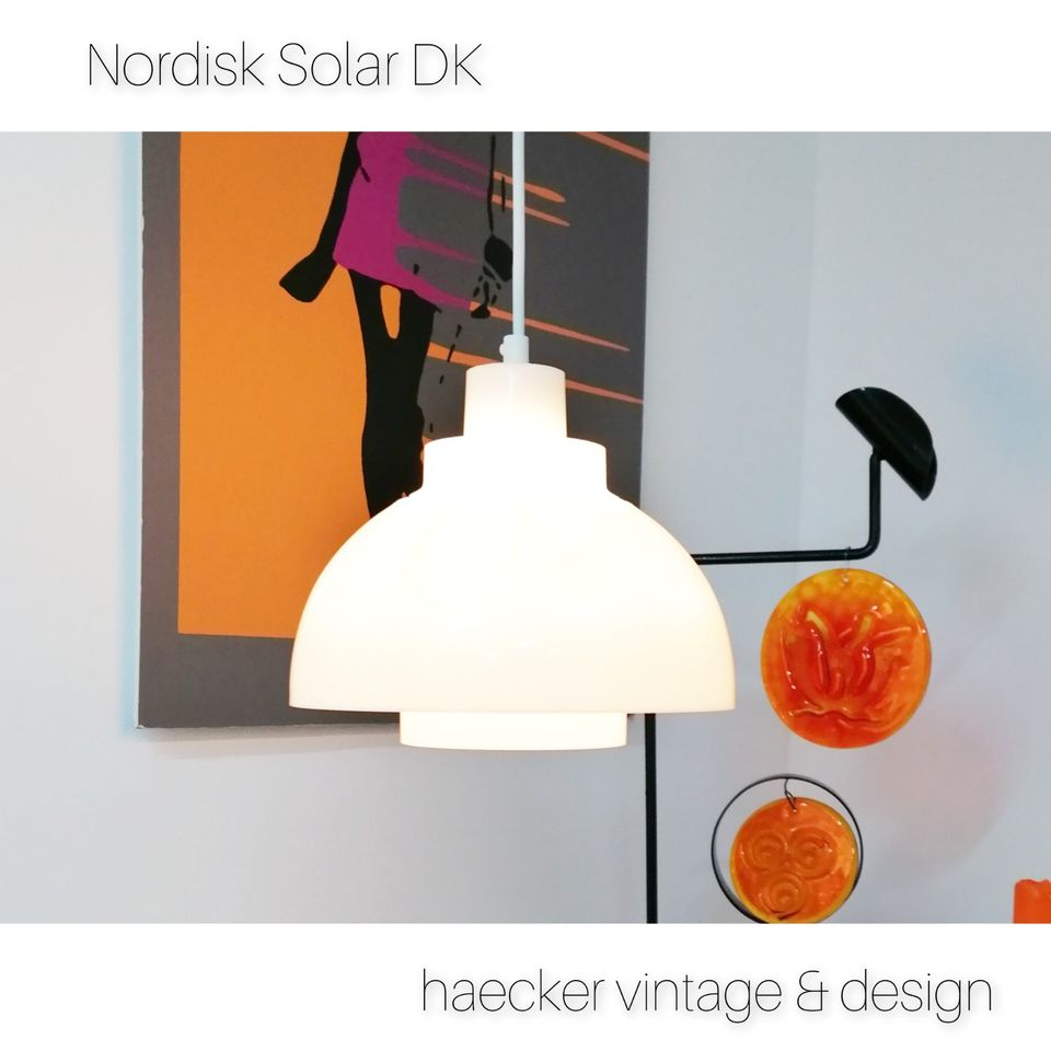 Lampe Nordisk Solar Trapez danish design zu poulsen lyfa  teak in Düsseldorf