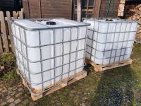 1000 Liter Regenwassertank wie Neu, Anlieferung mögl. IBC Nordrhein-Westfalen - Arnsberg Vorschau