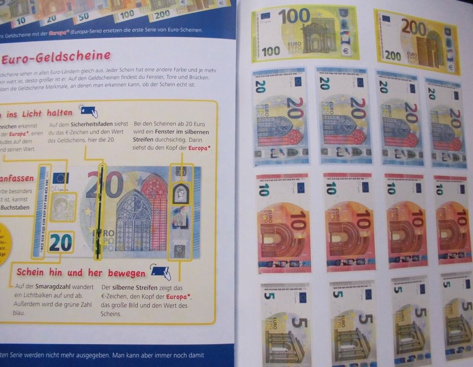 Mein Euro Spiel- und Rechengeld ausstanzbar + Poster Euromünzen in Neuss