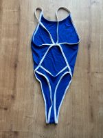String Badeanzug / Body / blau weiß Stretch - elastisch XL Rheinland-Pfalz - Trier Vorschau