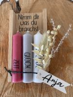 Geschenk/Kerzenset/Geburtstag/Hochzeit/Einzug/Freude/Mitbringsel Nordrhein-Westfalen - Hamminkeln Vorschau