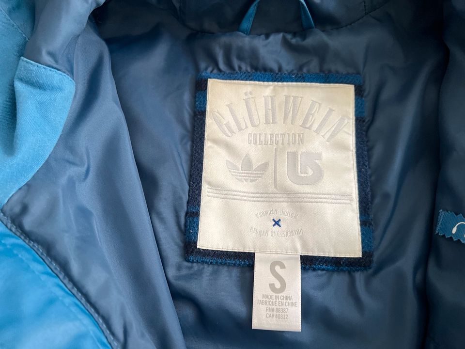 Adidas Originals x Burton Snowboarding Glühwein Parka Gr S Blau in München