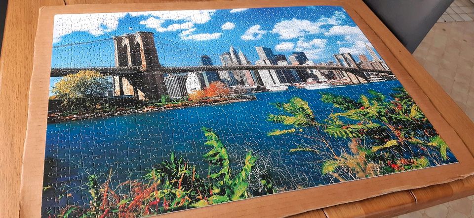 Schmidt Puzzle 1000Teile New York Brooklyn Bridge in Michelau i. OFr.