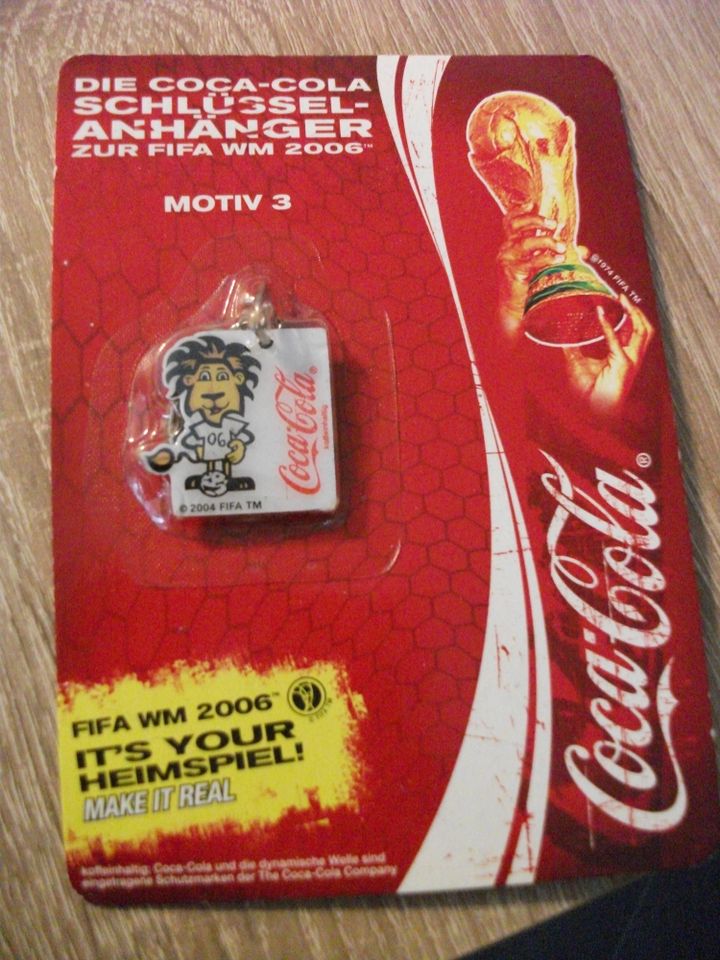 Schlüsselanhänger   Coca Cola FIFA WM 2006 OVP in Dorsten