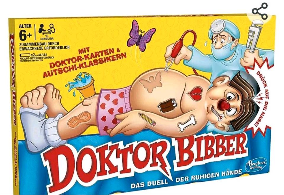 Doktor Bibber Kinderspiel Ergotherapie in Kaltenkirchen