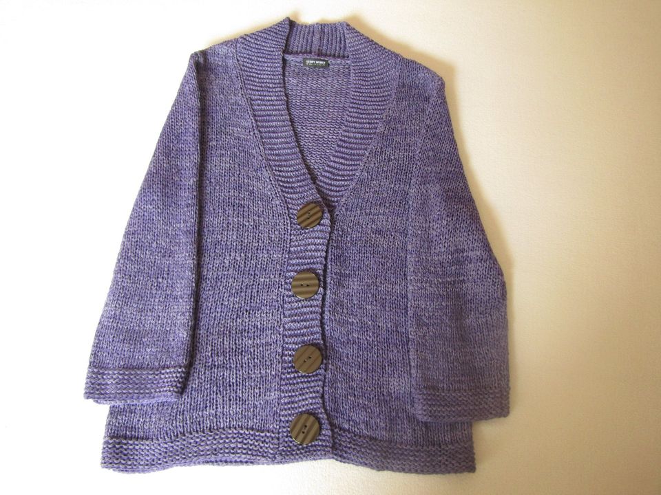 Gerry Weber, Damenstrickjacke, Lila, Langarm, Gr. 38 in Brilon