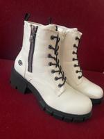 Dockers Boots Stiefeletten Größe 40 weiß Leipzig - Paunsdorf Vorschau