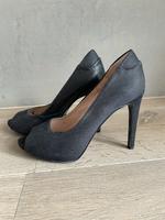 High Heel Peeptoe Gr. 41 G-Star denim Nordrhein-Westfalen - Paderborn Vorschau