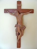 Holzkreuz/Kruzifix Jesus Christus Baden-Württemberg - Donaueschingen Vorschau