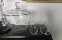 Bowle Set Glas Hessen - Marburg Vorschau