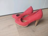 High Heels rot Kork 39 Bayern - Weiden (Oberpfalz) Vorschau