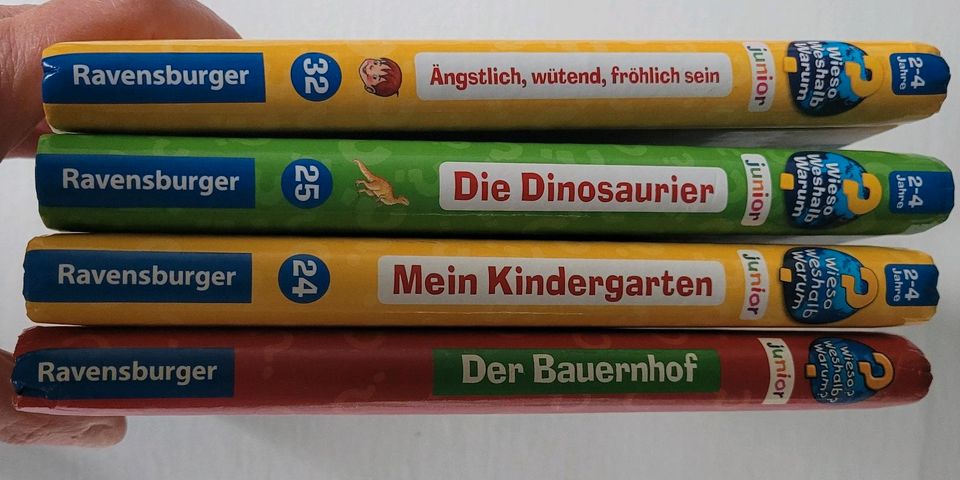 Bücherpaket ☆4 x Wieso Weshalb Warum? ❤️ Klappenbuch☆ wie neu! in Bodenheim