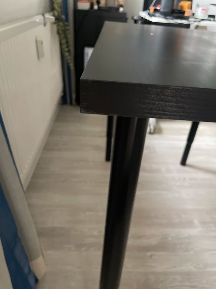 Schreibtisch Ikea Linnmon / Olov 100x60cm schwarz! in Essen