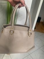 Handtasche beige Leder Berlin - Tempelhof Vorschau