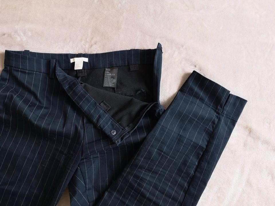 Schicke blau weiß gestreifte Hose H&M Größe 42 in Nordrhein-Westfalen -  Ratingen | eBay Kleinanzeigen ist jetzt Kleinanzeigen