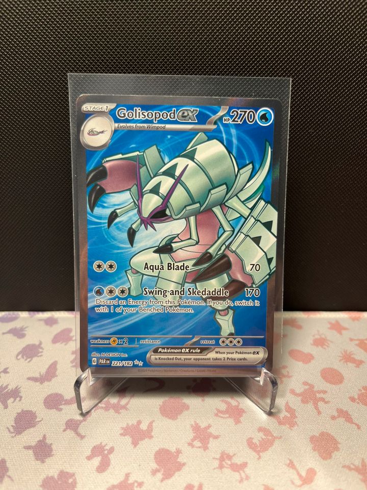 Pokemon Golisopod ex 221/182 Paradox Rift Near Mint English in Bielefeld