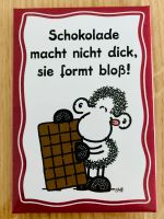 Neu Magnet Sheepworld Spruch Schokolade Schaf Bayern - Ellingen Vorschau