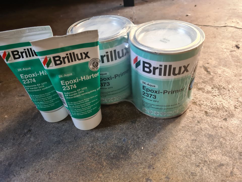 Brillux 2-k epoxy - primer 2373 mit 2k härter 2374  (Weiß) in Warendorf