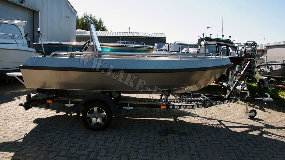 Angelboot Aluboot Motorboot Aluminiumboot EXPERT 450 in Kaltenkirchen