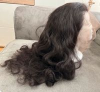 Echthaar Perücke 45cm Human Hair Wig 18“ Extensions Berlin - Spandau Vorschau