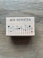 Stempel Wir heiraten Hochzeit Einladung Save the Date Dresden - Äußere Neustadt Vorschau